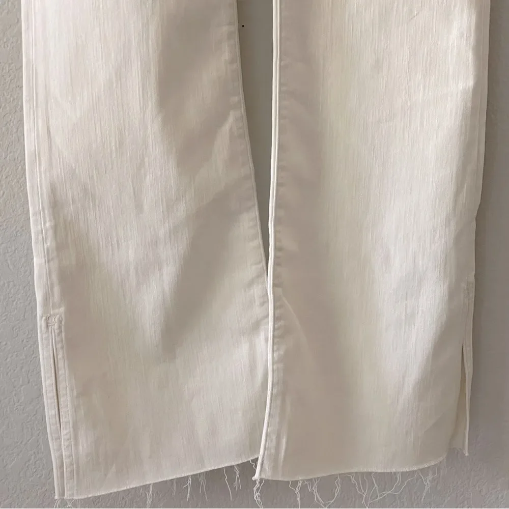 Madewell Petite Kick Out Full Length Jeans Size 28P in Vintage Canvas